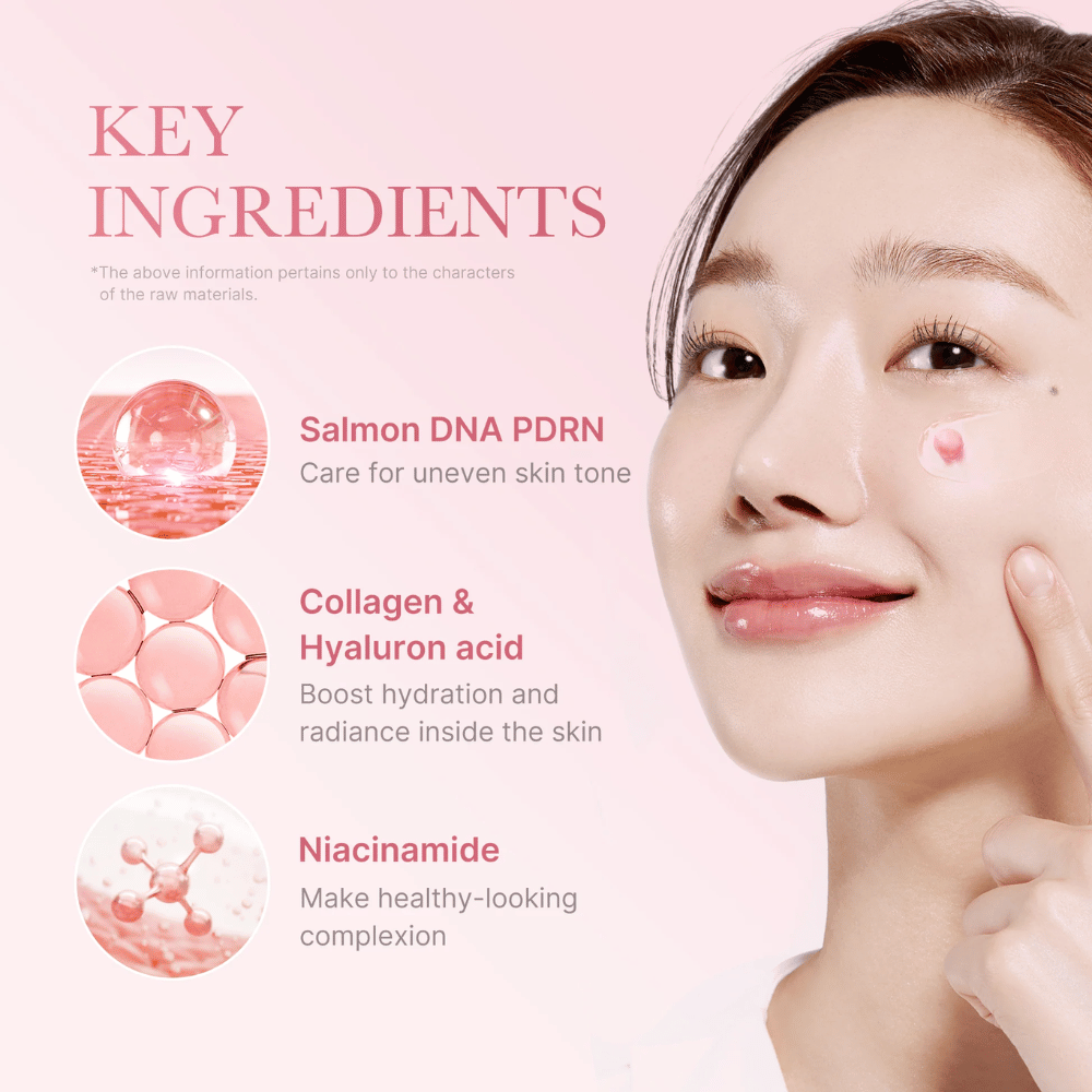 Crema de colágeno rosa PDRN (55 g)