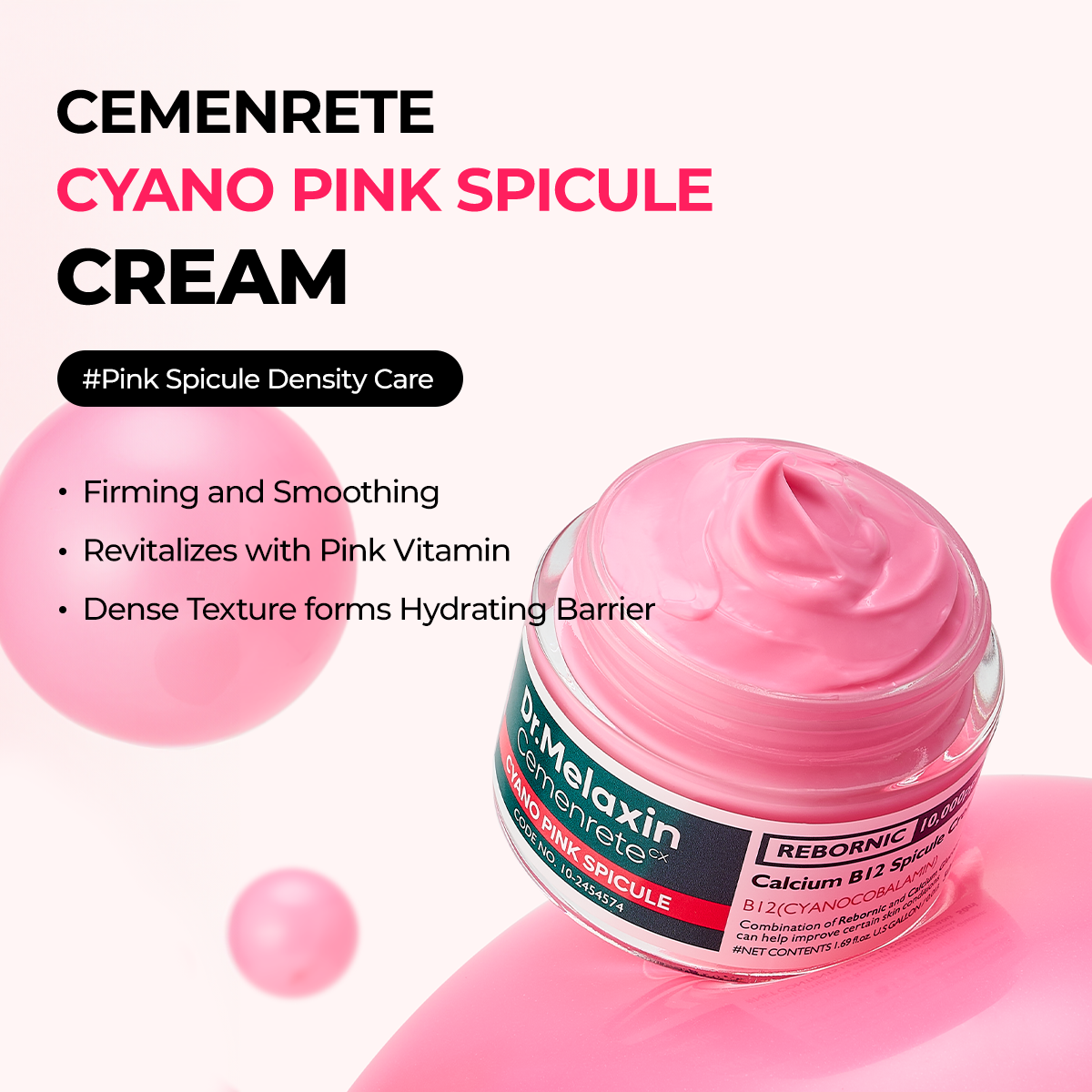 Cemenrete Cyano Pink Spicule line