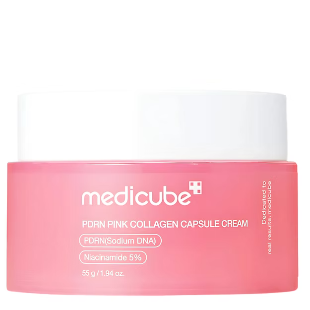 Crema en cápsulas Medicube: tratamiento iluminador y antienvejecimiento para la piel