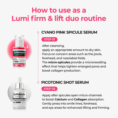 Set de 5 piezas para reafirmar y densificar la piel, lifting facial y de cuello – Edición Primavera