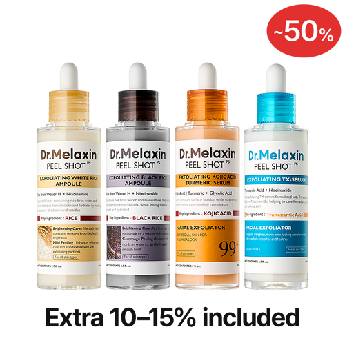 Set de 4 ampollas exfoliantes Peel Shot – Edición de Primavera