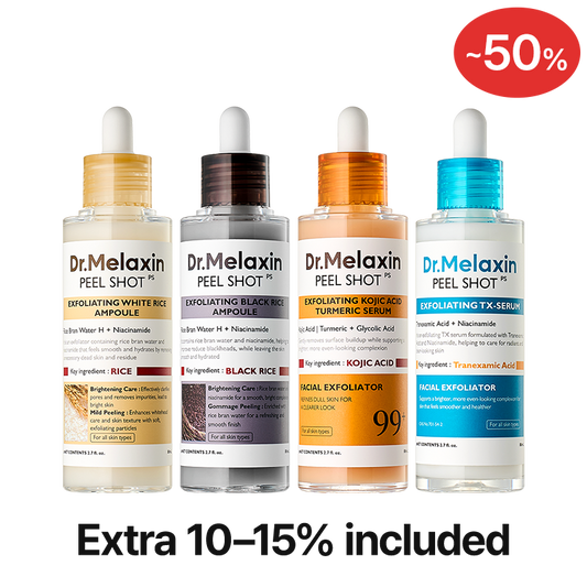 Peel Shot Exfoliating Ampoule 4-Type Set – Spring Edition