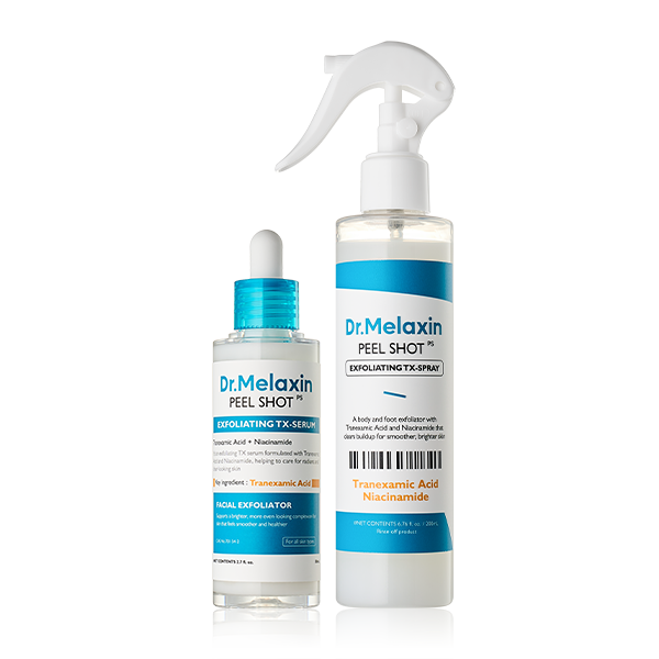 Dúo Exfoliante y Suavizante TX – Sérum 80ml + Espray 200ml