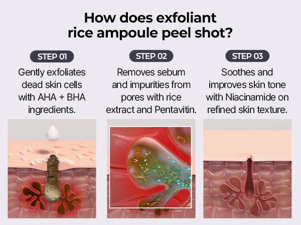 Set de 4 ampollas exfoliantes Peel Shot – Edición de Primavera