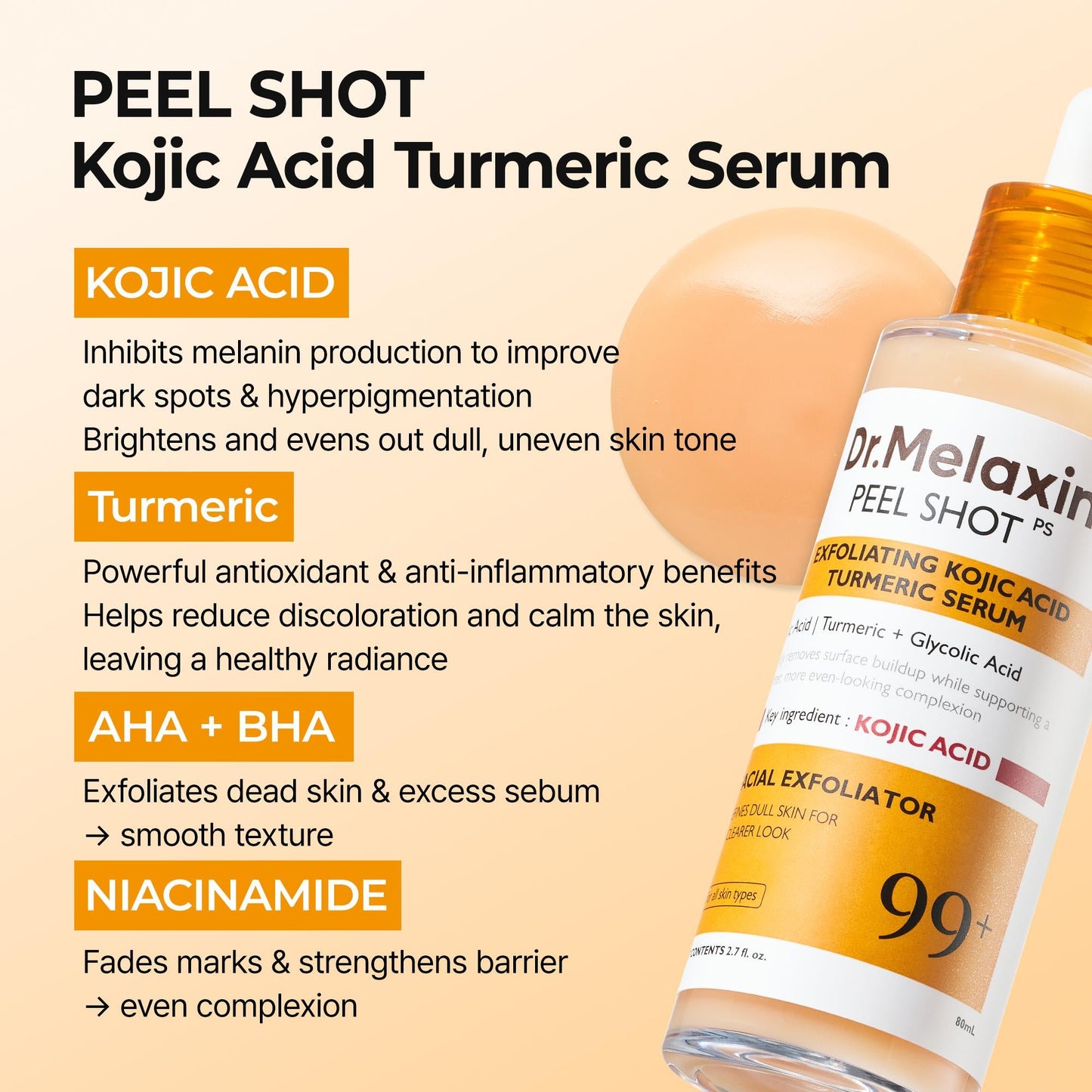 Set de 4 ampollas exfoliantes Peel Shot – Edición de Primavera