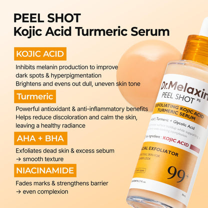 Set de 4 ampollas exfoliantes Peel Shot – Edición de Primavera