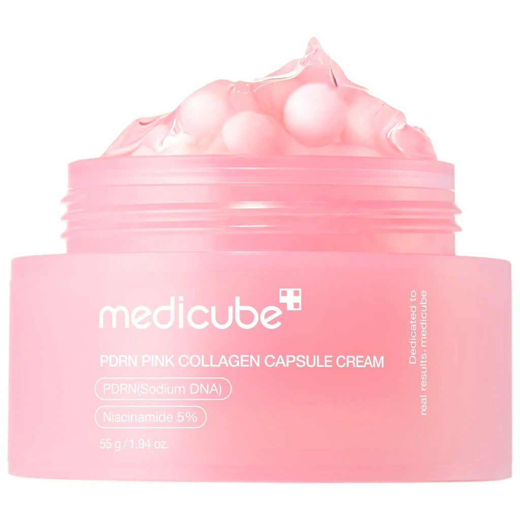 Crema en cápsulas Medicube: tratamiento iluminador y antienvejecimiento para la piel