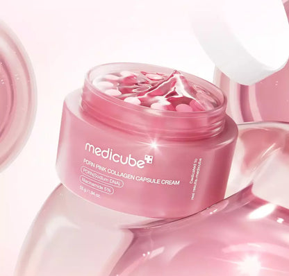Crema en cápsulas Medicube: tratamiento iluminador y antienvejecimiento para la piel