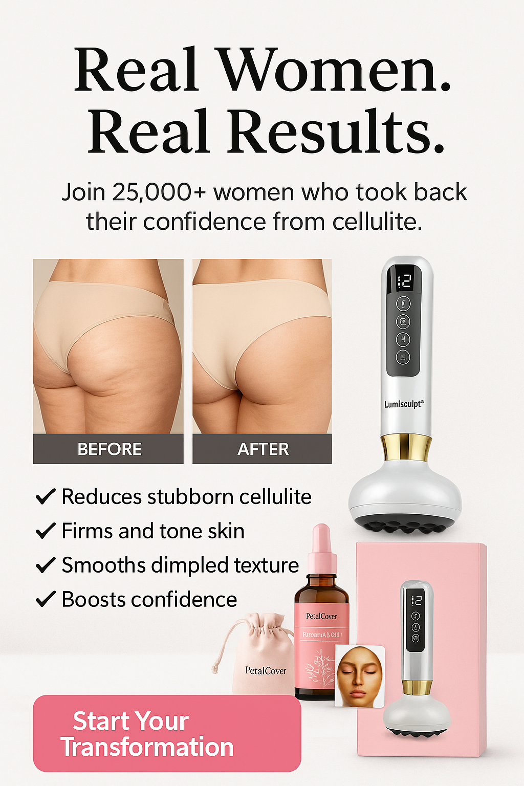 Lumisculpt™ – Anti-Cellulite Massager + 4 FREE gifts