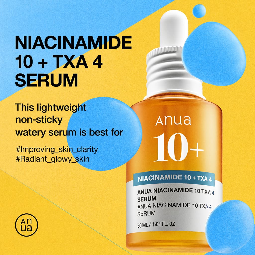 Korean Anua Glow Skincare Set | 5 Essentials