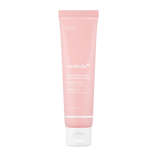 Crema hidratante hialurónica rosa PDRN 50 ml