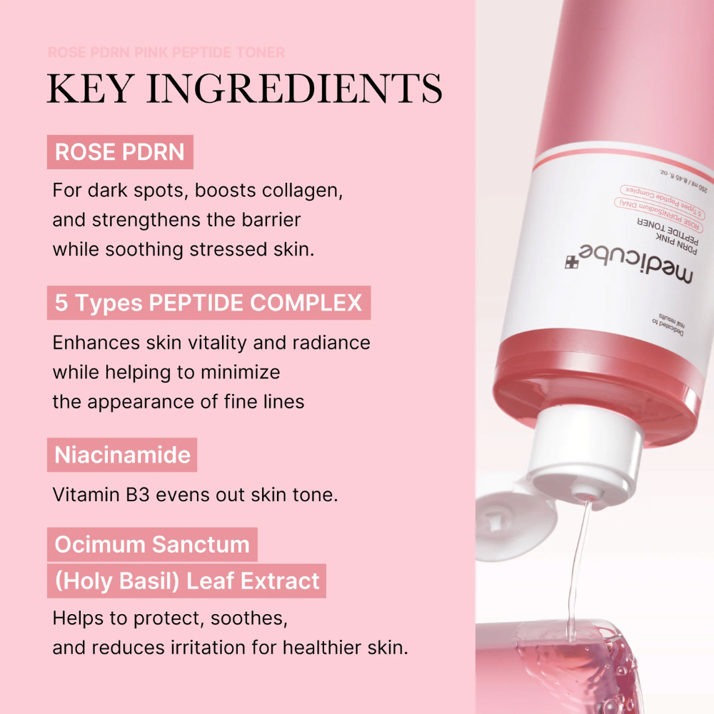 PDRN Pink Cica Soothing Toner 250ml