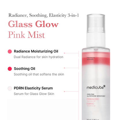 PDRN Pink Glutathione Serum Mist 100ml