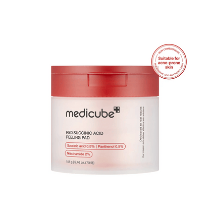 Red Succinic Acid Peeling Pad 70 pads