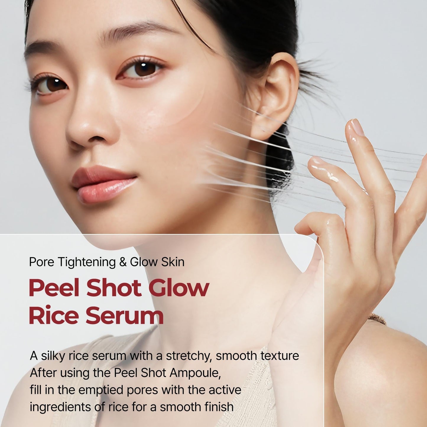 Peel Shot Glow Rice Kit de Rutina Completa de 4 Pasos para Reiniciar Poros – Edición de Primavera