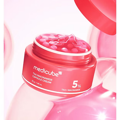 Crema en cápsulas Medicube: tratamiento iluminador y antienvejecimiento para la piel